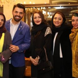 دورهمی بازیگران در مراسم جشن تولد آذر معماریان / تصاویر