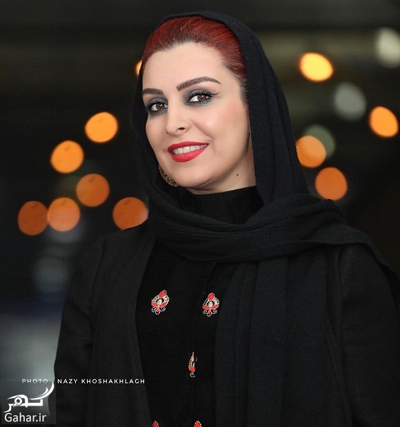 آرایش متفاوت ماه چهره خلیلی در اکران فیلم اشنوگل