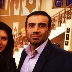 عشق و علاقه نصرالله رادش به همسر جدیدش / عکس و متن