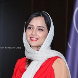 عکس ترانه علیدوستی بدون آرایش کنار یکی از طرفدارانش