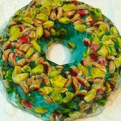 آموزش درست کردن ژله آجیل