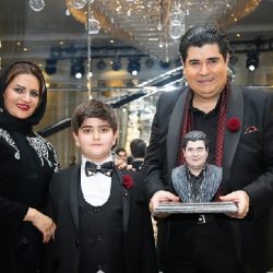 تفریح سالار عقیلی و خانواده در متل قو ; عکس