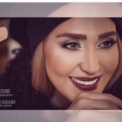 مدل شدن زهره فکورصبور برای یک برند شال و روسری / تصاویر