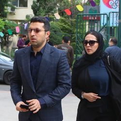 عکسهای مراسم ختم ناصر چشم آذر با حضور هنرمندان