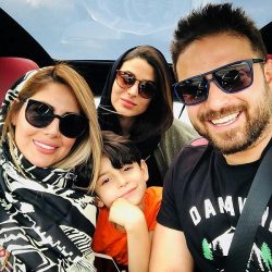 تفریحات بابک جهانبخش و خانواده اش در کاشان / 3 عکس
