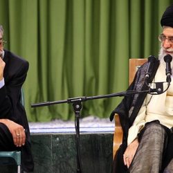 شعر حداد عادل درباره کالای ایرانی در حضور رهبر