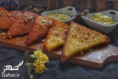 آموزش درست کردن خاگینه نان تست / تصویری