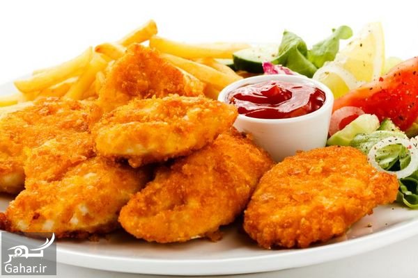 آموزش تهیه ناگت مرغ با پنیر پیتزا