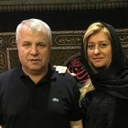 عکس علی پروین و دخترانش
