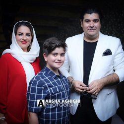 عکس های سالار عقیلی و همسر و پسرش در اکران فیلم سریک