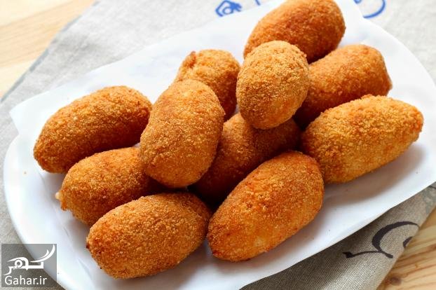 طرز تهیه سوفله سیب زمینی ساده با گوشت و مرغ