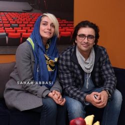 عکس دیده نشده از مراسم عقد امین زندگانی و الیکا عبدالرزاقی با حضور هدیه تهرانی