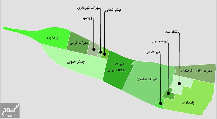 معرفی منطقه 21 تهران