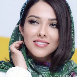 استایل لیلا اوتادی در افتتاحیه برند آرایشی در دبی / عکس