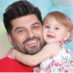 عکسهای بامزه برکه دختر سام درخشانی