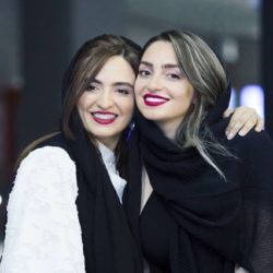 عکس های جذاب گلاره عباسی و نهال دشتی در اکران کارت پرواز