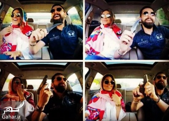 دستگیر شدن محسن افشانی به خاطر اسلحه و چاقو!