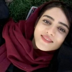 عکس اصلی دختر آبی (سحر خدایاری)