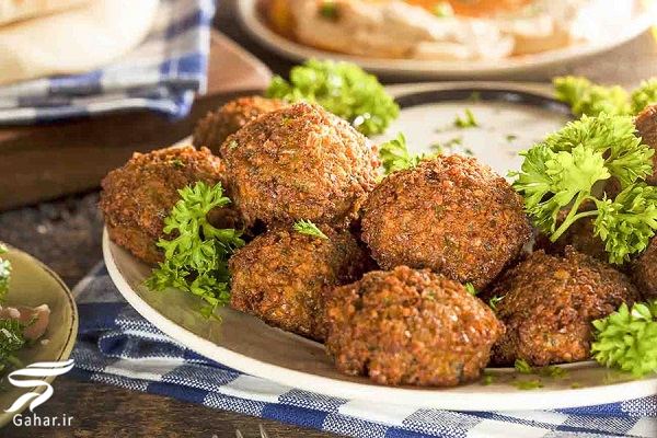طرز تهیه فلافل با نخود پخته