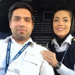 عکسها و بیوگرافی نشاط جهانداری اولین خلبان زن ایرانی