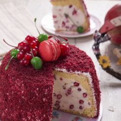 طرز تهیه شارلوت انار