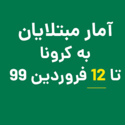 آمار مبتلایان کرونا 12 فروردین 99