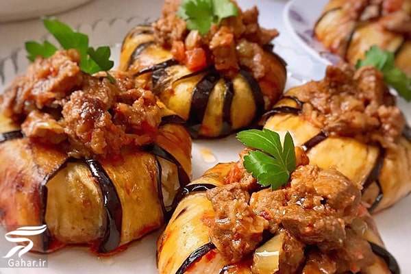 طرز تهیه بقچه بادمجان متفاوت و خوشمزه