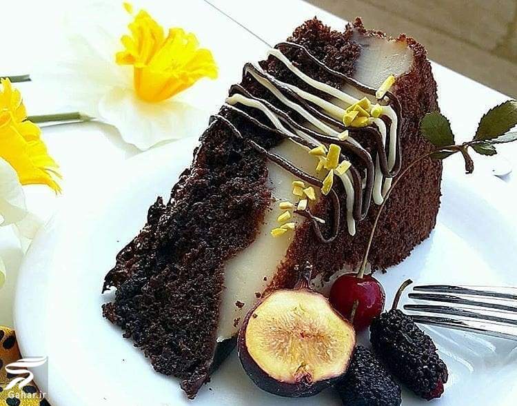 دستور پخت کیک ماگما شکلاتی + فیلم آموزشی