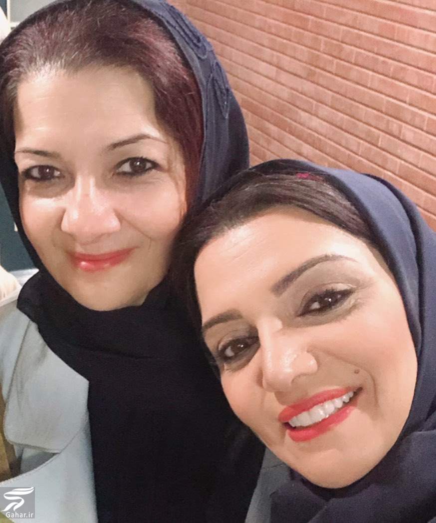 عکس الهام پاوه نژاد و خواهرش به مناسبت روز خواهر و برادر