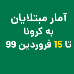 آمار مبتلایان کرونا 15 فروردین 99