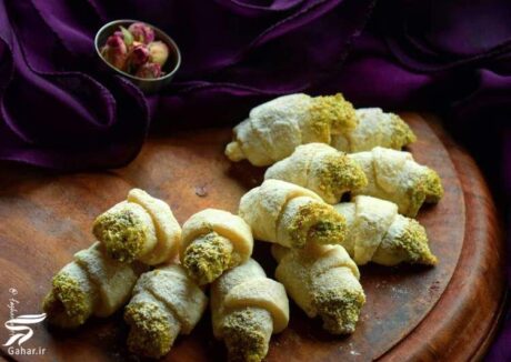 طرز تهیه شیرینی روگلاچ یا شیرینی سیگارت + فیلم آموزشی