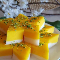 طرز تهیه تر حلوای شیرازی مخصوص افطار