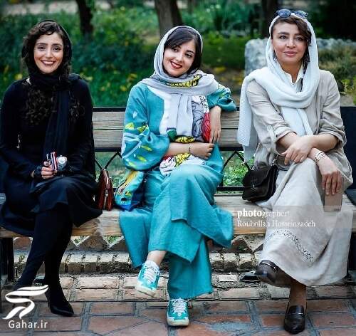 عکس های بازیگران زن در نمایشگاه عکس فیلم درخت گردو با تیپ های متفاوت