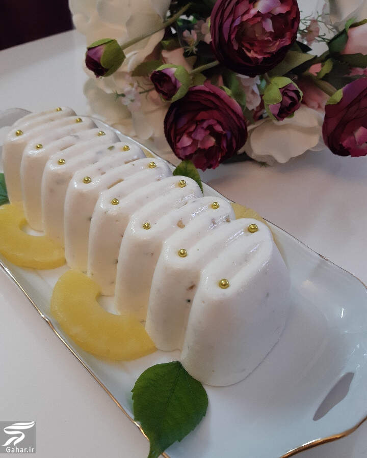 طرز تهیه دسر پلمبیر آناناس