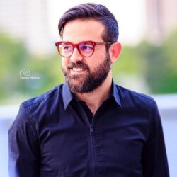 عکس جدید هومن سیدی و دخترش نیل