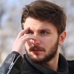 عکس امین حیایی در تولد پسرش دارا