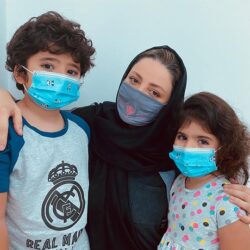 تیپ استقلالی فرزندان شیلا خداداد / عکس