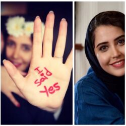 عکسهای شبنم قربانی و همسرش