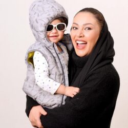 تولد 46 سالگی زیبا بروفه در کنار پسرش / عکس