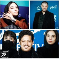 عکسهای بازیگران در چهلمین جشنواره فیلم فجر