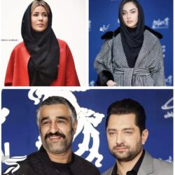 عکسهای بازیگران در جشنواره فیلم فجر 1400 (روز دوم)