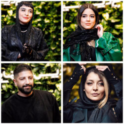 عکسهای بازیگران در اکران خصوصی عنکبوت