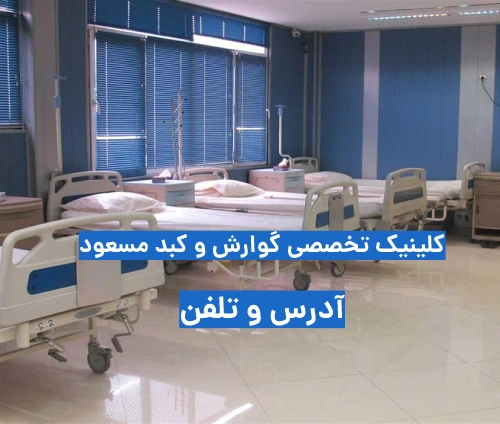 آدرس کلینیک مسعود + تلفن و نوبت دهی کلینیک تخصصی گوارش و کبد مسعود