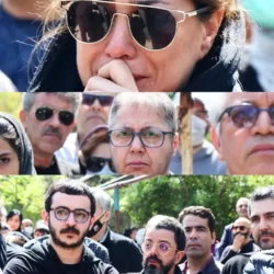عکسهای حضور بازیگران در مراسم تشییع کیومرث پوراحمد