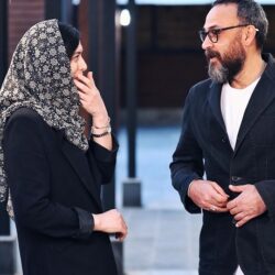 عکسهای علیرضا کمالی و ژیلا شاهی در اکران پوست شیر