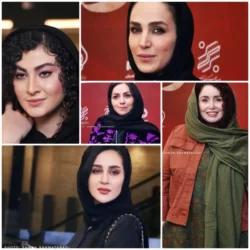 عکسهای بازیگران در اکران فیلم سرهنگ ثریا