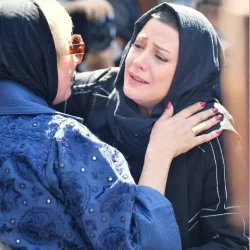 عکسهای جدید هنرمندان در مراسم ختم رضا داوودنژاد