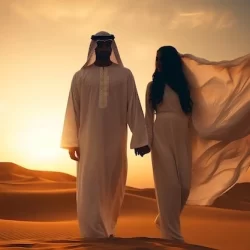 زیباترین جملات عاشقانه عربی + متن عاشقانه عربی