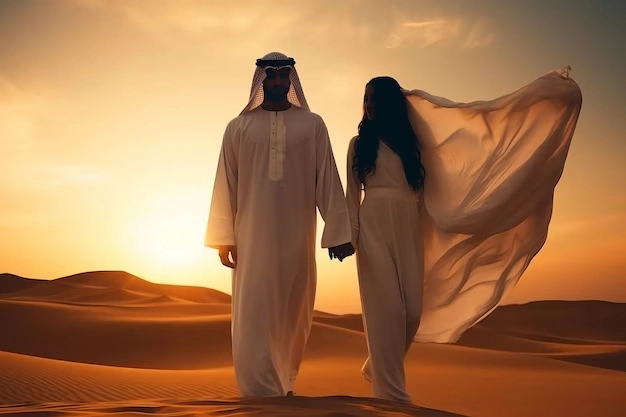زیباترین جملات عاشقانه عربی + متن عاشقانه عربی