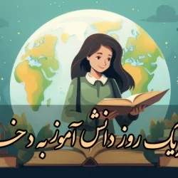 تبریک روز دانش آموز به دخترم + جملات زیبا تبریک روز دانش اموز با عکس نوشته